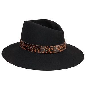 NWOT Rag and bone Leopard Band Hat